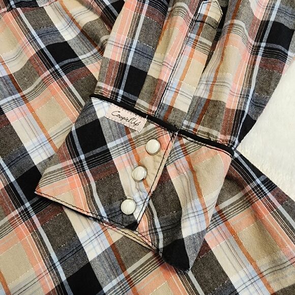 Cowgirl Up Womens Western Snap Front Shirt Size XXL - Picture 7 of 10